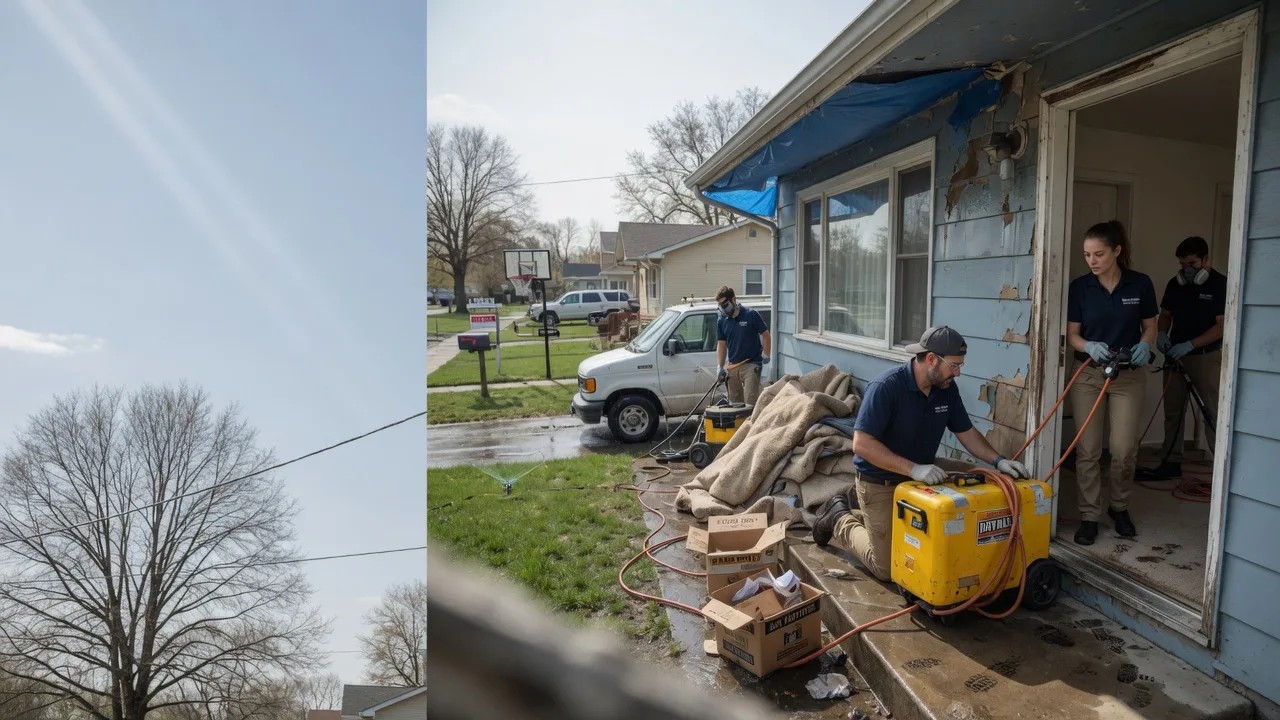 Basement Flood Cleanup in Winthrop, MN near me